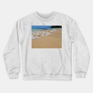 Mauritius beach shoreline Crewneck Sweatshirt